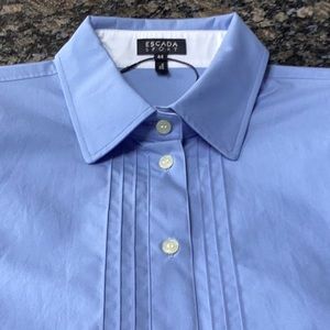 Escada cotton long sleeved shirt
